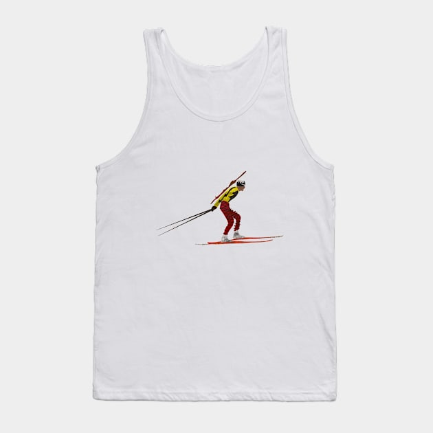 Biathlon Tank Top by louweasely